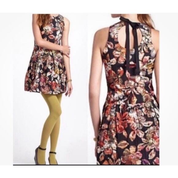Anthropologie Dresses & Skirts - Anthro Leifsdottir Adelita Dress Women Size 6 NWT Brocade Shimmer Metallic